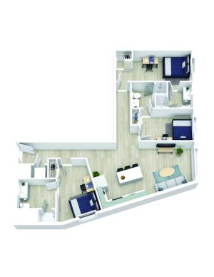All units are fully furnished and include a full-size washer & dryer. Rental rate includes: High Speed Internet, Water, Sewer & Trash