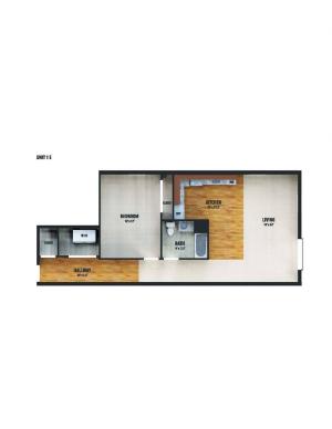 MarketStreetFlats 1BD 1Bath 973sqft