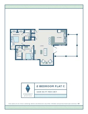 2BR/2BA - FC - BAL