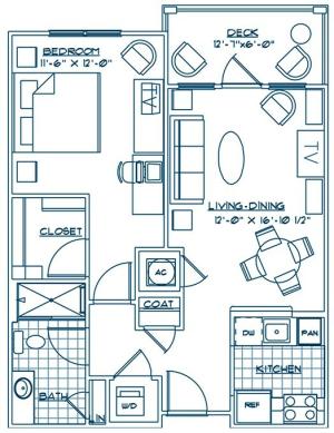 The Lodge at BridgeMill, Canton GA | Essex floorplan