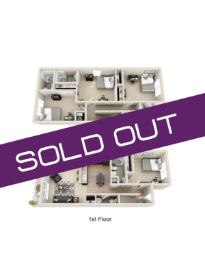 4 bedroom apartment floor plan