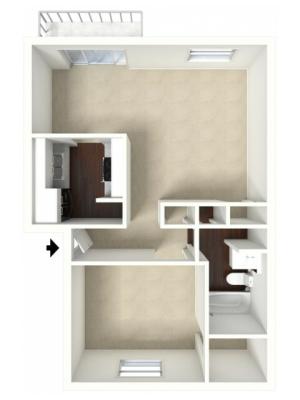 Cherry: One Bedroom, One Bath
