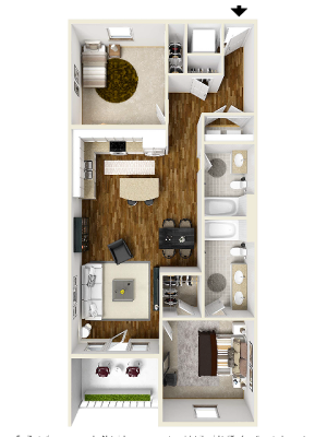 The Bungalow Floorplan