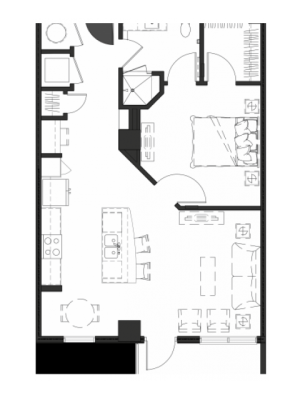 One Bedroom One Bath