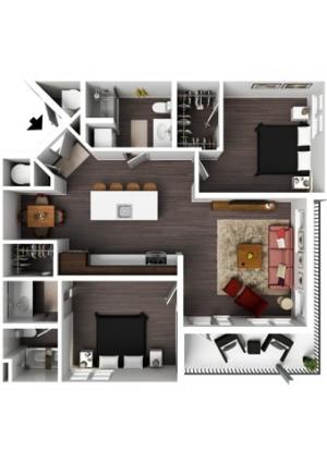 2 Bedroom A