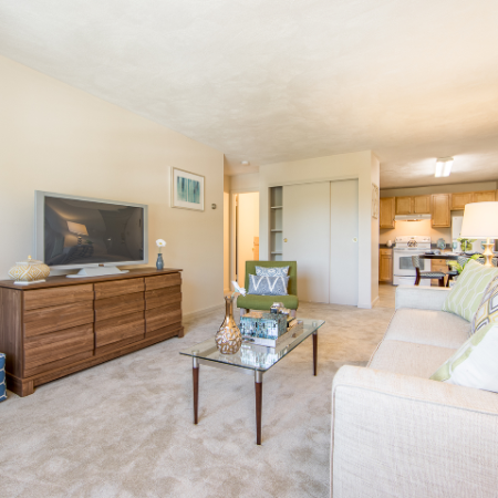 Free flowing living space at Princeton Crossing | Apartment for Rent in Salem, MA