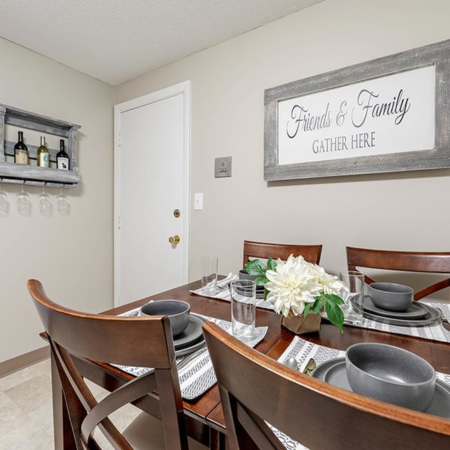 Dining area | Princeton Park | Lowell Massachusetts Apartments
