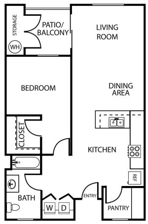 Rancho Montanas A50 One Bedroom