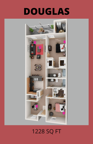 2BR, 2BA