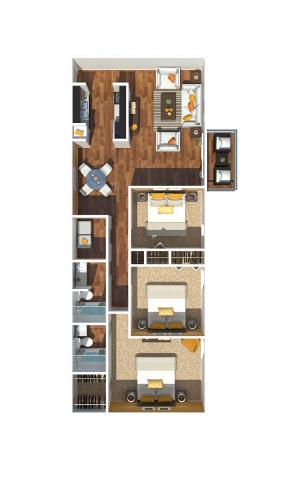 3 Bedroom 1260