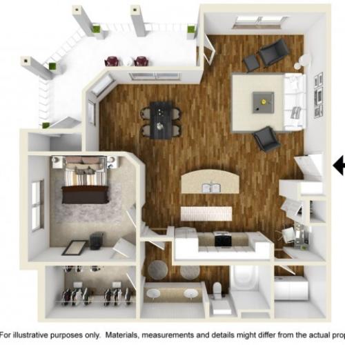 Kiernan Style 3 1 Bed Apartment Kelly Farms Apartments Columbia