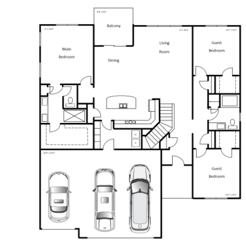 O'Neal Style 2 2 Bed Apartment Kelly Farms Apartments