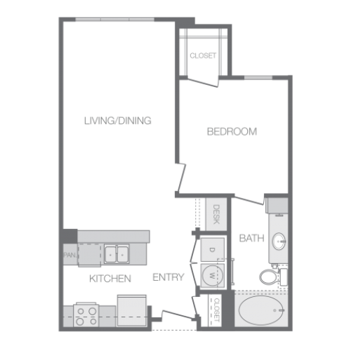 S 3 Bed Apartment Hanover Rice Village