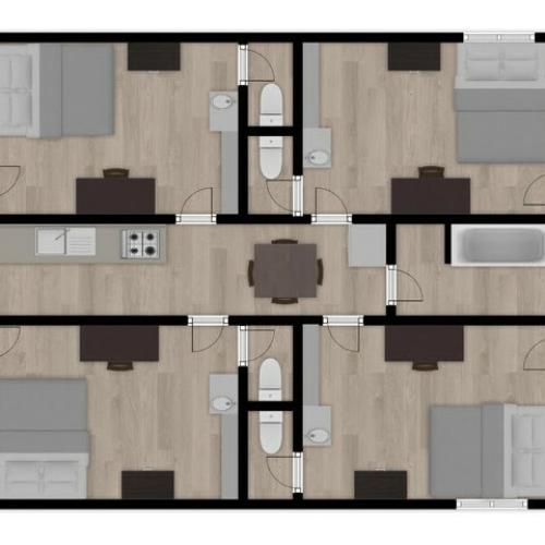 Standard 4 Bed