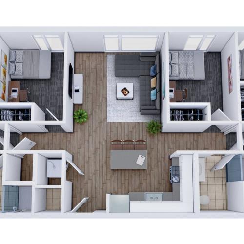 x miami apartments floor plans