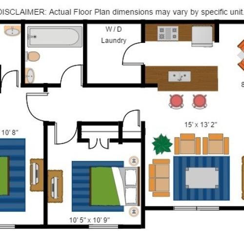 Two Bedroom Upgrade