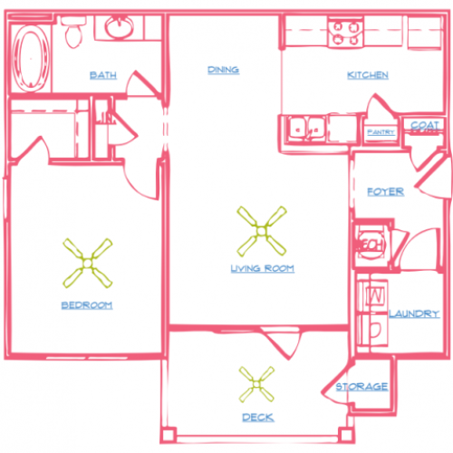 1x1 The Chipseal Massee on Main 2 1 Bed Apartment Swallowtail Flats