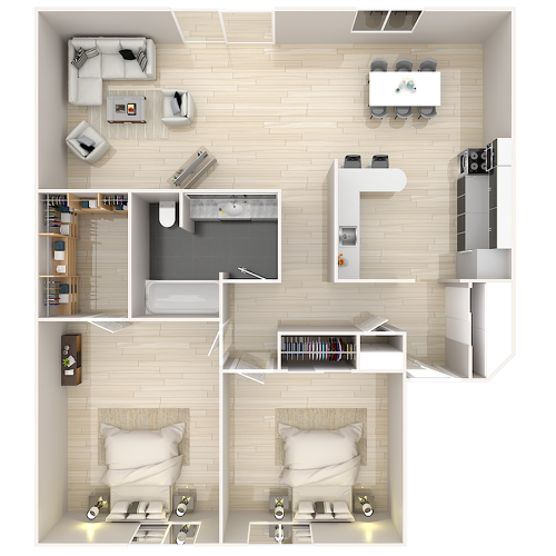 Habanero 2 Bedroom