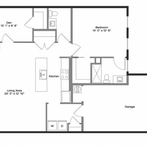 2 Bed 2 Bath Villa with Loft 2 Bed Apartment The Landon at New