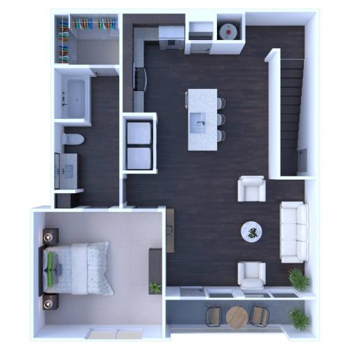 Three Bedrooms Two Bathrooms Apartment with attached garage in Prosper