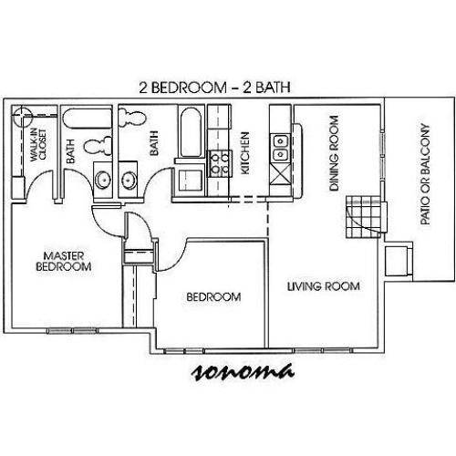 1 Bedroom Madera 1 Bed Apartment Desert Willow Apartments
