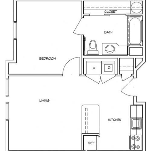 2 Bedroom 2 Bed Apartment El Paseo Apartments