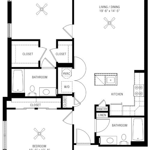 2 Bedroom Apartments | Paramount