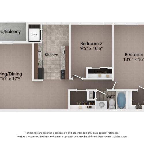 2 Bedroom Deluxe