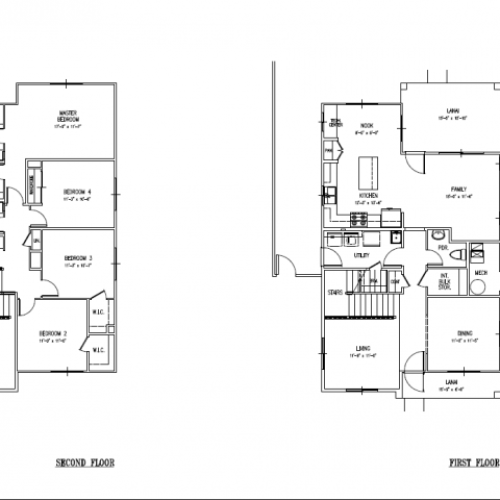 4-Bedroom Sergeant Major Home on Schofield Barracks and AMR, 2173-2184 sq ft, 2-car garage