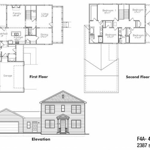 4 BDRM Field Grade Floor Plan | On Base Housing Fort Drum