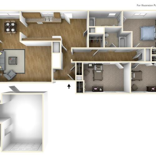 Laurel Bay Florence Floor Plan