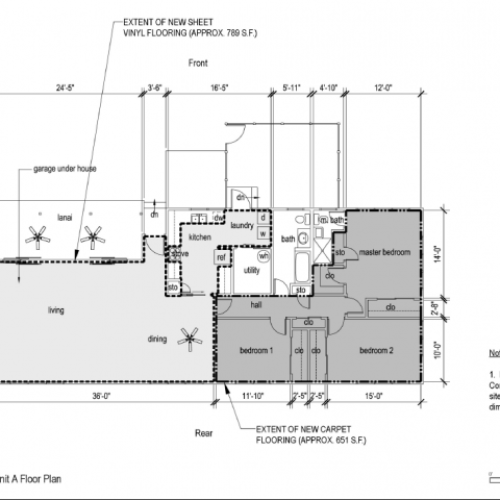 3-bedroom renovated legacy single family home on FTSH