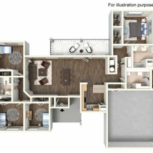 Floor Plan 22 | fort cavazos housing floor plans | Cavalry Family Housing