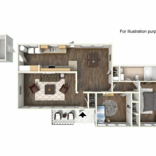 Floor Plan 4 | Cavalry Family Housing | Cavalry Family Housing