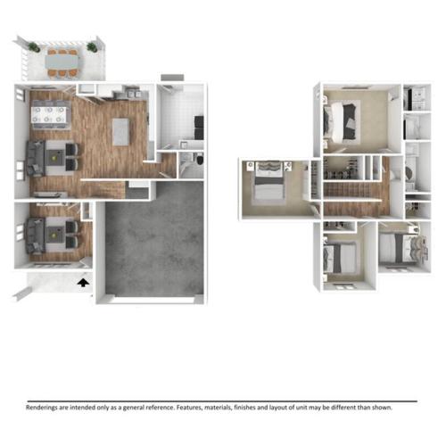 Havasu Model 2 Bed Apartment Soaring Heights Communities at Davis