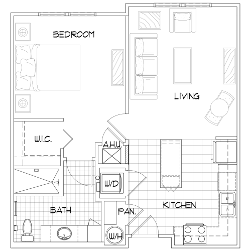 1 Bedroom 1 Bathroom