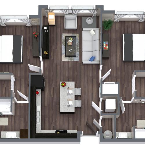 Two Bedroom\\Two Bathroom