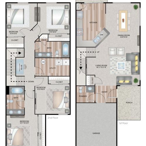 Carroll\'s Creek Landing Townhomes