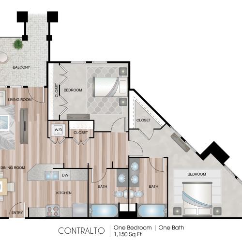 2 Bedroom Apartment