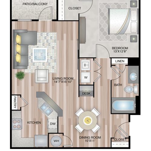floorplan The Blue Bonnet - Premium Upgrade
