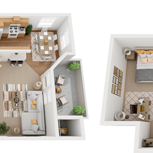 wyeast pointe 2 bedroom loft floor plan