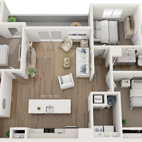 Sapphire 2 Bed Apartment Acero Queen Creek