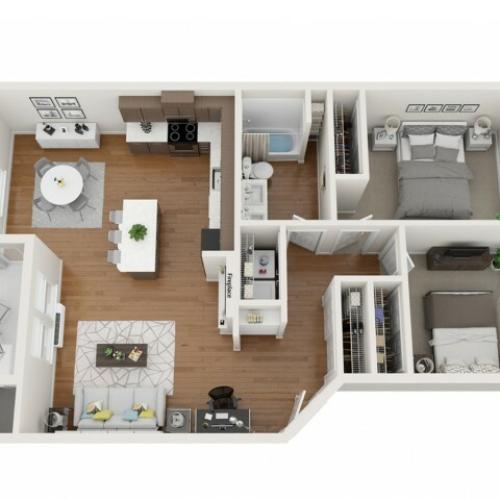 Indigo Floor plan