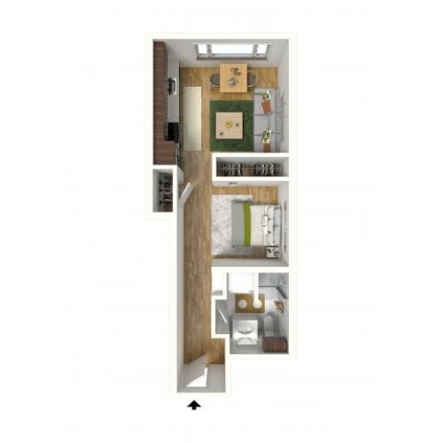 Richmond Studio Tabor View Lofts Apartments for Rent in East