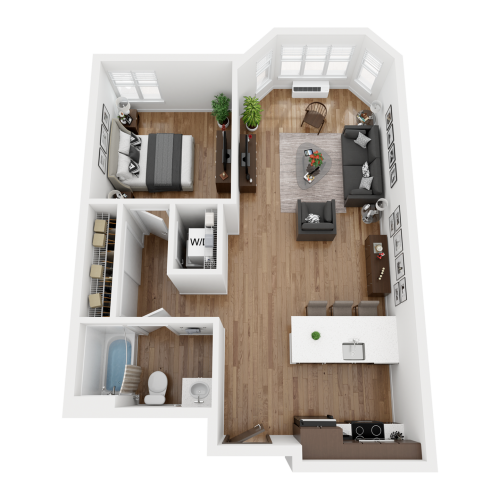 Hawthorne 26 - C2 Floorplan - Sellwood