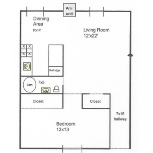 Studio Studio The Arbors on Main