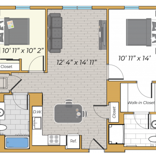 floor-plans-two-light-luxury-apartments-in-kansas-city