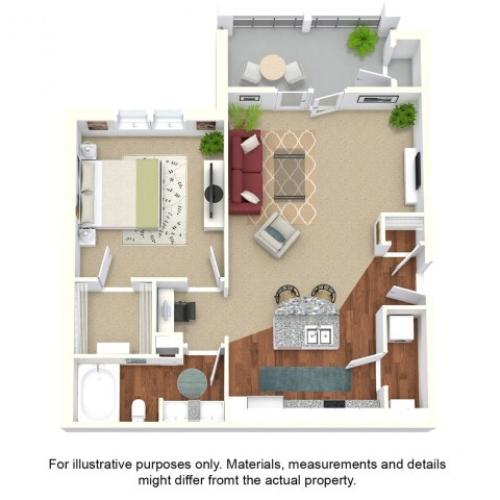 Teague Style 3 2 Bed Apartment Kelly Farms Apartments Columbia