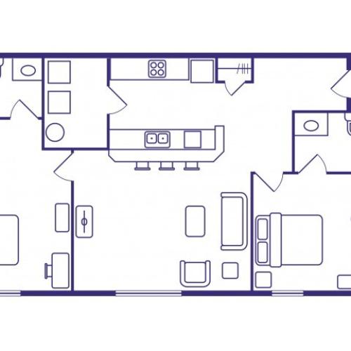 3 BEDROOM, 3 BATH 3 Bed Apartment Alight Baton Rouge