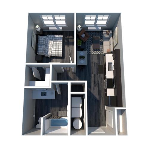 1 Bedroom Meridian